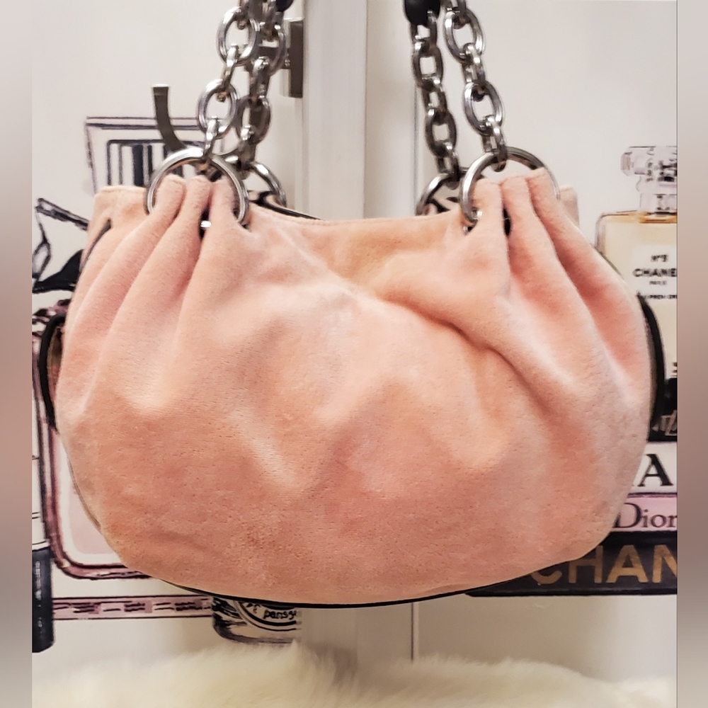 ***SOLD***Juicy Couture Pink Hobo Handbag! - Picture 8 of 10